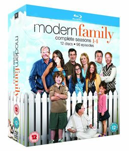 Modern Family (Complete Seasons 1-4) - 12-Disc Box Set (Blu-Ray)
